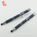 Item promocional exclusivo logotipo personalizado caneta caneta caneta caneta de alumínio metal